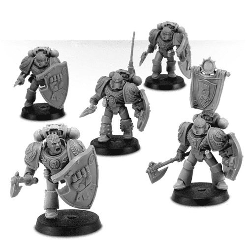 Imperial Fists Legion Phalanx Warder Squad