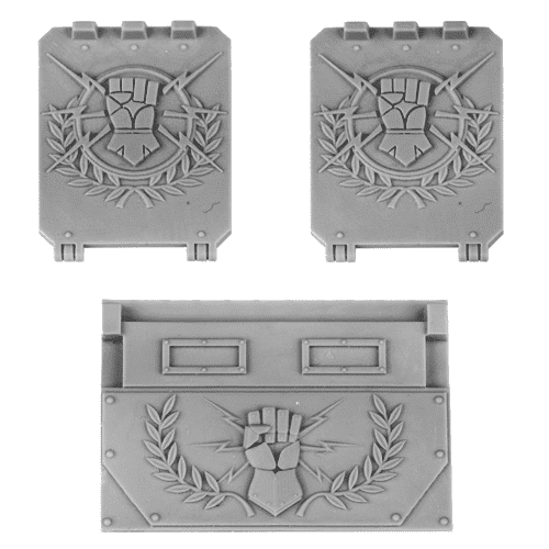 Imperial Fists Rhino Doors and Front Plate