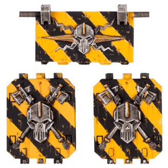 Iron Warriors Land Raider Doors