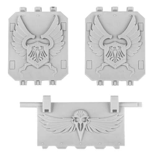 Raven Guard Chapter Land Raider Doors Set