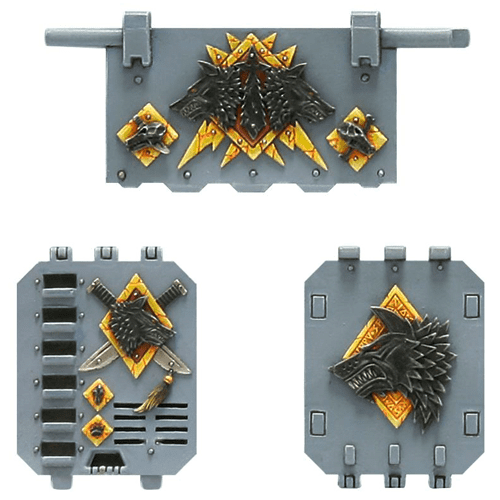 Space Wolves Land Raider Doors 2