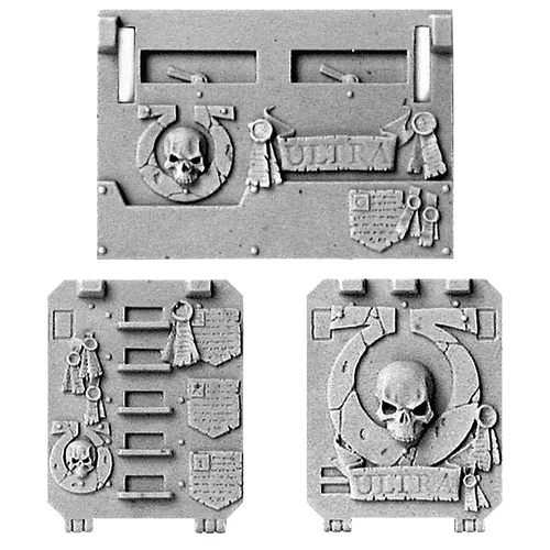 Ultramarines Rhino Doors and Front Plate