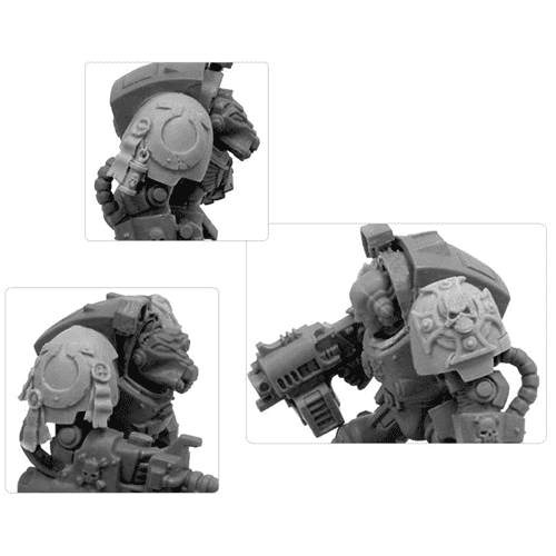 Ultramarines Terminator Shoulder Pads