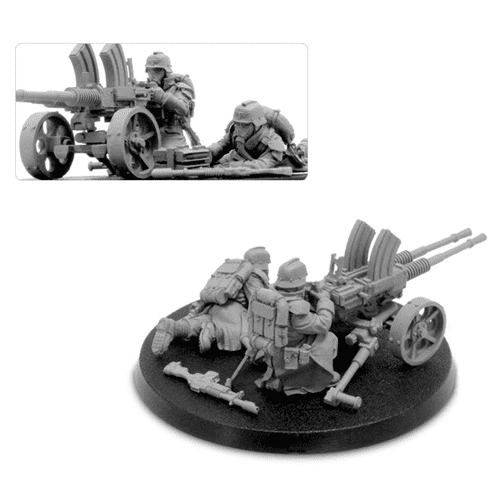 Death Korps of Krieg Heavy Stubber Team 1