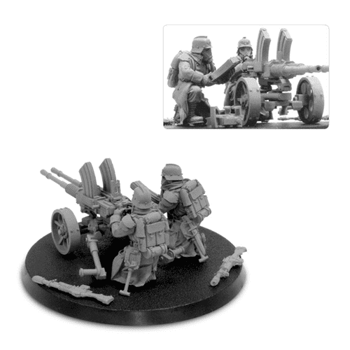 Death Korps of Krieg Heavy Stubber Team 2