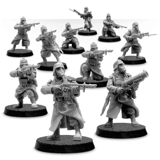Death Korps of Krieg Infantry Squad Firing
