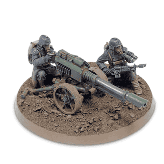 Death Korps of Krieg Lascannon Team 3