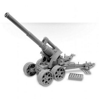 Heavy Artillery Carriage with Earth Shaker Cannon