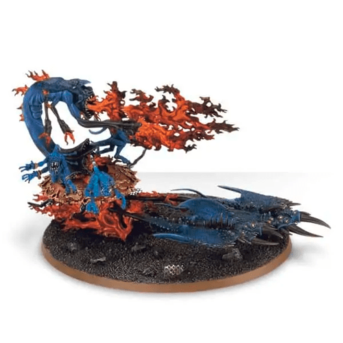 Herald of Tzeentch on Burning Chariot & Burning Chariot of Tzeentch 2