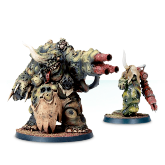 Nurgle Daemon Prince and Herald 1