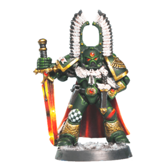 Dark Angels Captain in Artificer Armour Rogue Trader 1