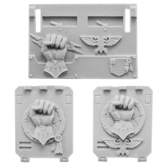 Imperial Crimson Fists Rhino Doors and Front Plate