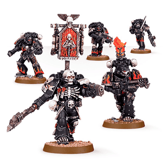 Space Marine Legion of the Damned Squad 1