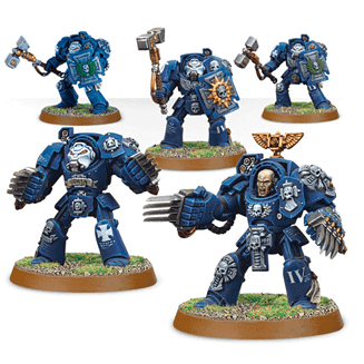 Space Marine Terminator Close Combat Squad 1