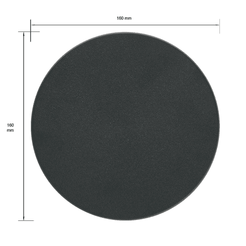 160mm Round Plastic Base 2