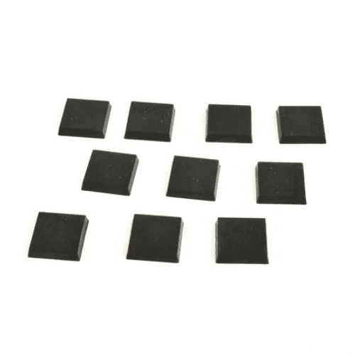 20mm Square Plastic Base (10 Pack) 2