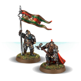 Iron Hills Dwarf Command with Mattocks 1