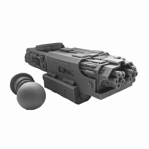 Mars Pattern Warhound Titan Mega Bolter (Left Arm only) 2