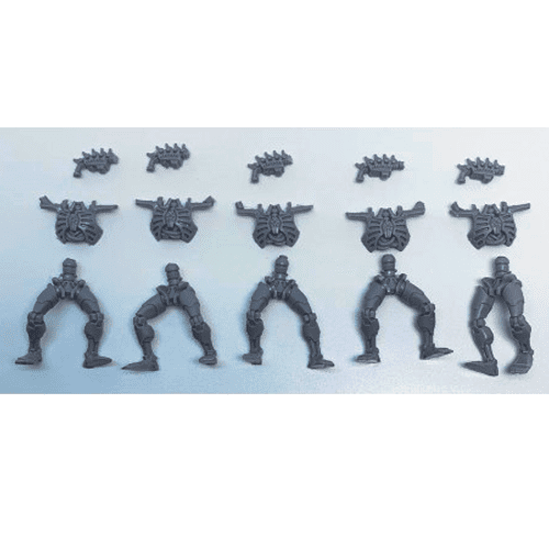 Necron immortals / Deathmarks / Warrior bodyes 2