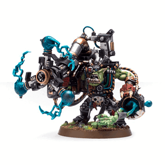 Ork Big Mek with Shokk Attack Gun 1