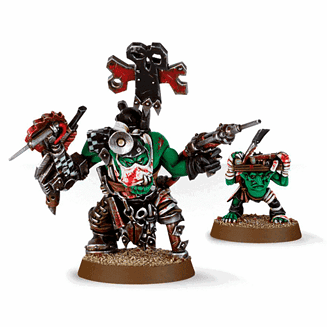Ork Painboy with Grot Orderly 1