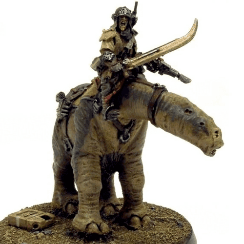 Tallarn Mukaali Rough Rider Commander 2