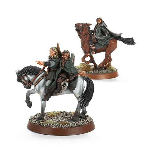 The Three Hunters Mounted 2