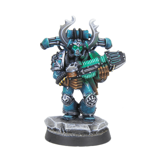 Chaos Space Marines With Assault Plasma Gunner Weapon 2