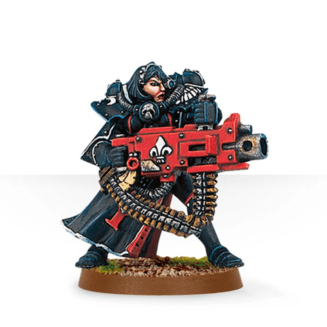 Battle Sister with Heavy Bolter 1