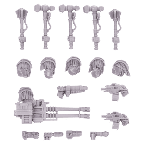 Cataphractii Special Weapons Upgrade Set 2