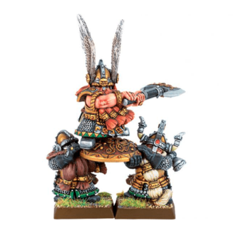 Dwarf Lord and Shieldbearers 1