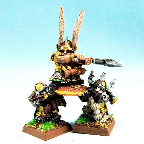 Dwarf Lord and Shieldbearers 2