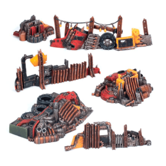 Orks Set of Barricades 1