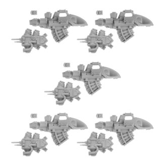 Proteus-II pattern Missile Launchers Set 1