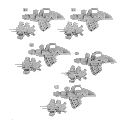 Proteus-II pattern Missile Launchers Set 2