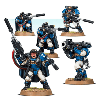 Space Marine Scouts with Sniper Rifles 1