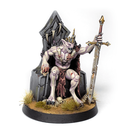 Abhorrant Ghoul King with Crown of Delusion - DarkLegionMarket