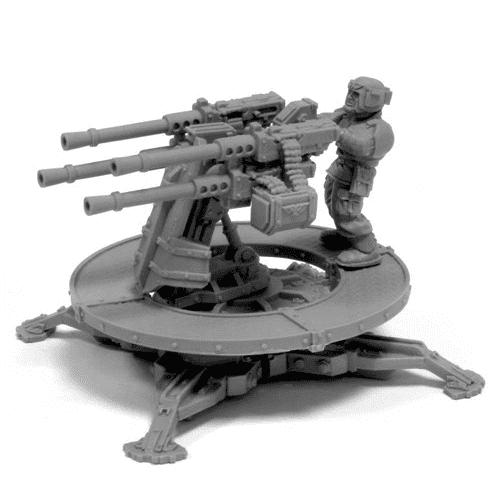 Imperial Guard Sabre Defence Platform with Heavy Stubbers 2