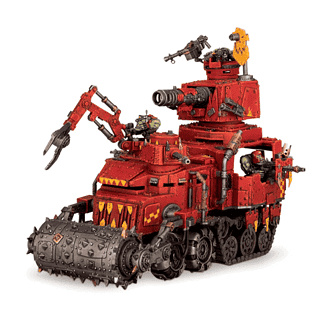 Ork Battlewagon Bonebreaka With Roller 1