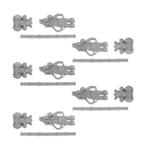 Phaistos pattern Heavy Flamers Set 1