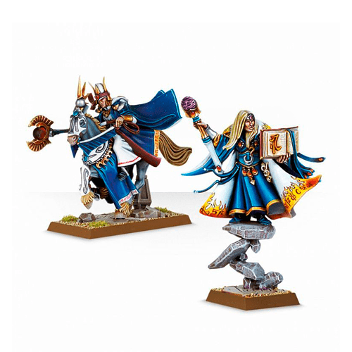 High Elf Archmage and Mage 1